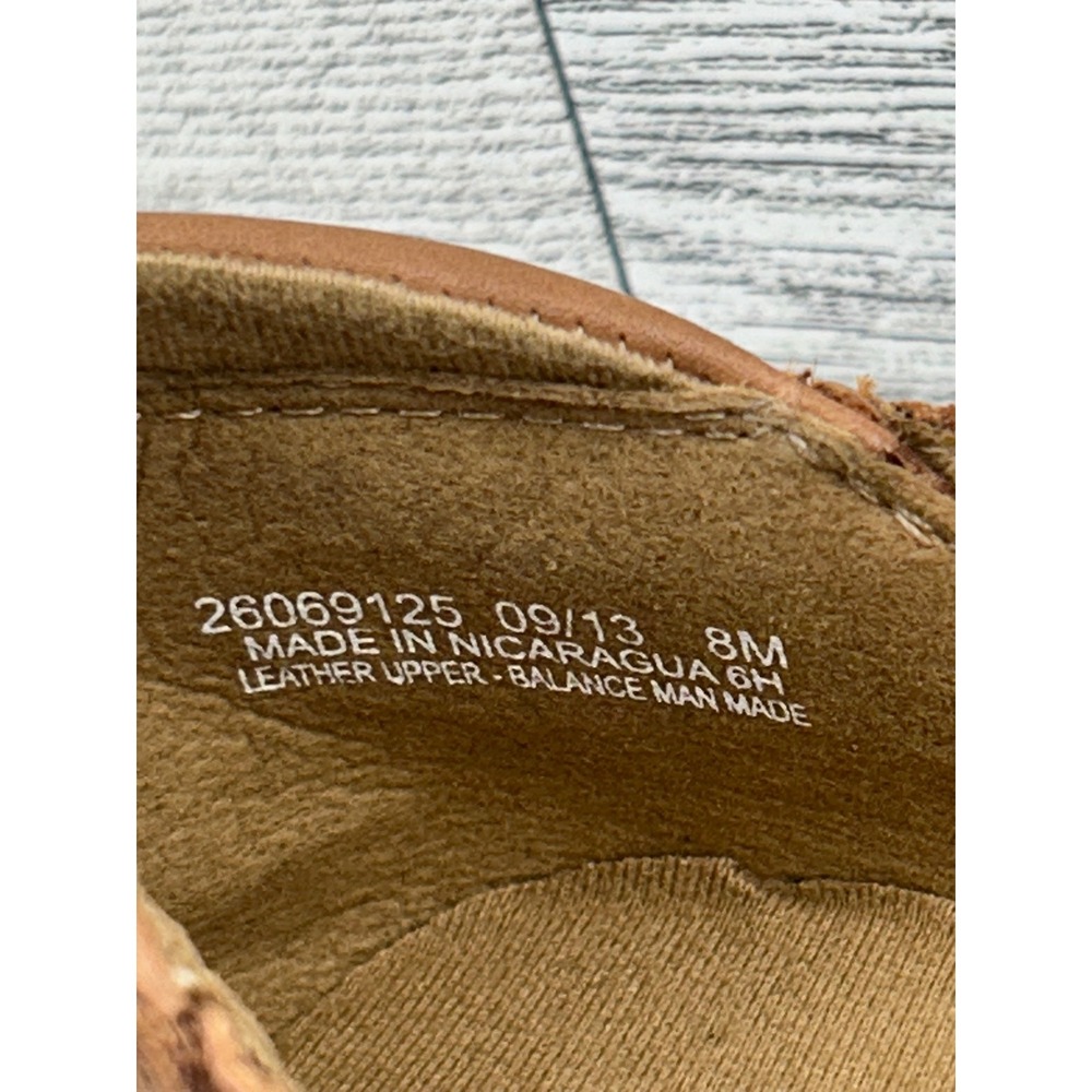 Clarks Brown Leather Mary Jane Shoes Comfort Flats 26069125 Women Size 8M - Picture 12 of 13